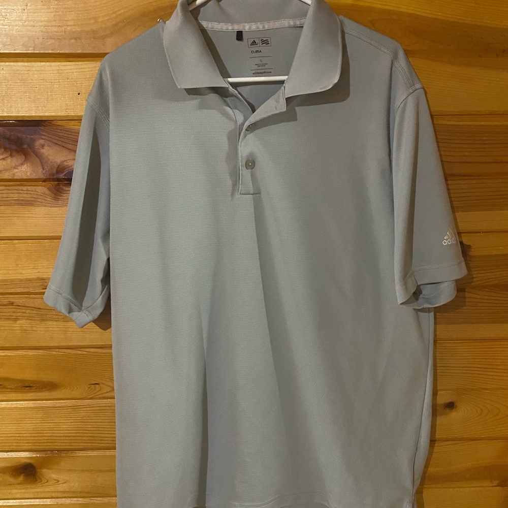 Size L Adidas Climalite polo